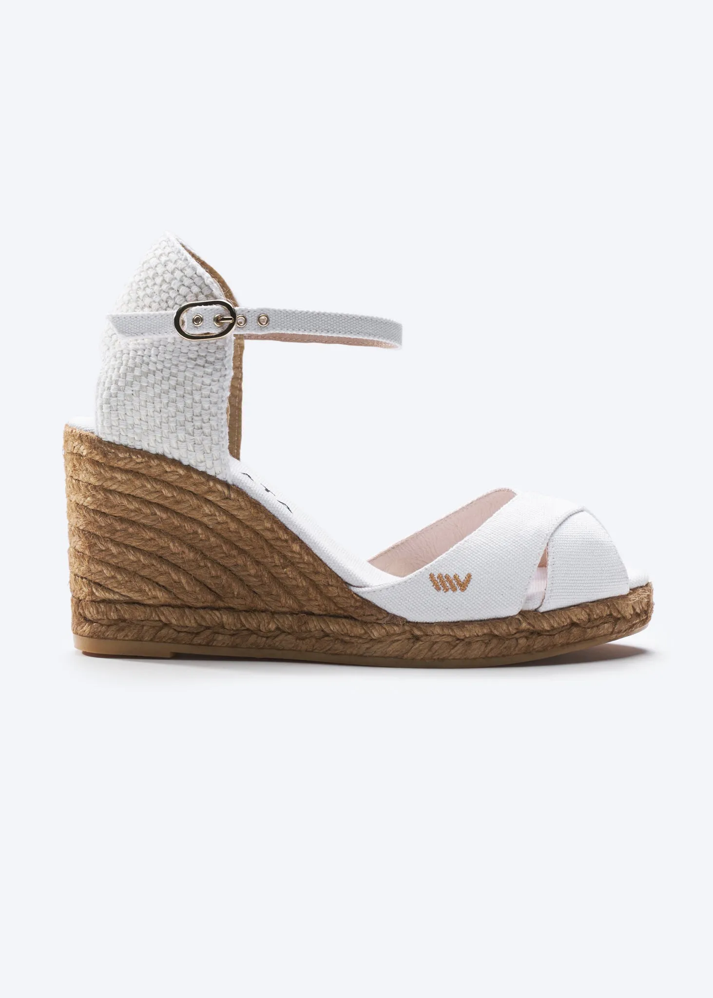 Aiguablava Limited Edition Canvas Espadrille Sandal Wedges