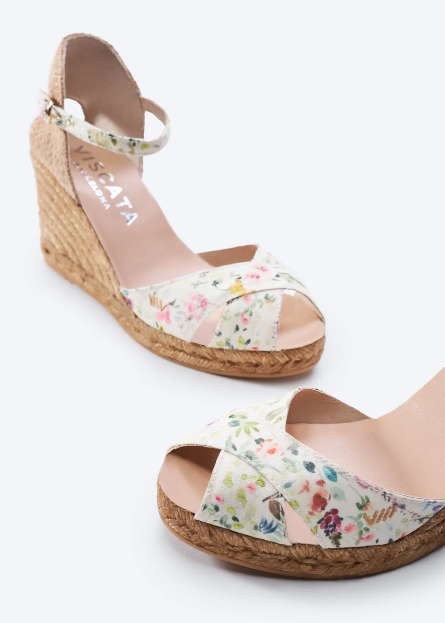 Aiguablava Limited Edition Canvas Espadrille Sandal Wedges