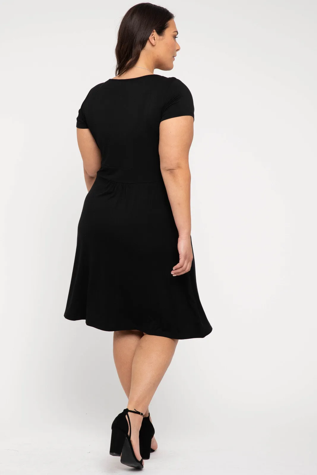 Beth Bamboo Dress - Black