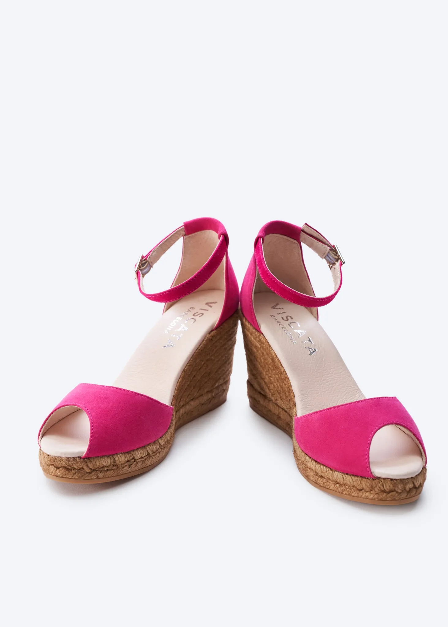 Caprubi Limited Edition Suede Espadrille Sandal Wedges