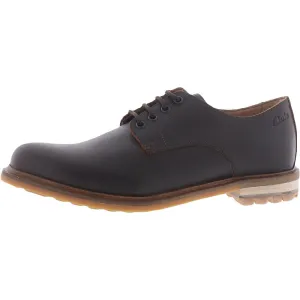 Clarks Mens Foxwell Hall Padded Insole Lace Up Oxfords