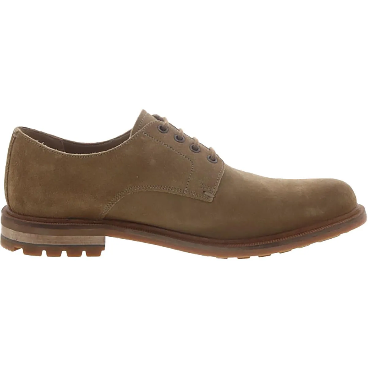 Clarks Mens Foxwell Hall Padded Insole Lace Up Oxfords