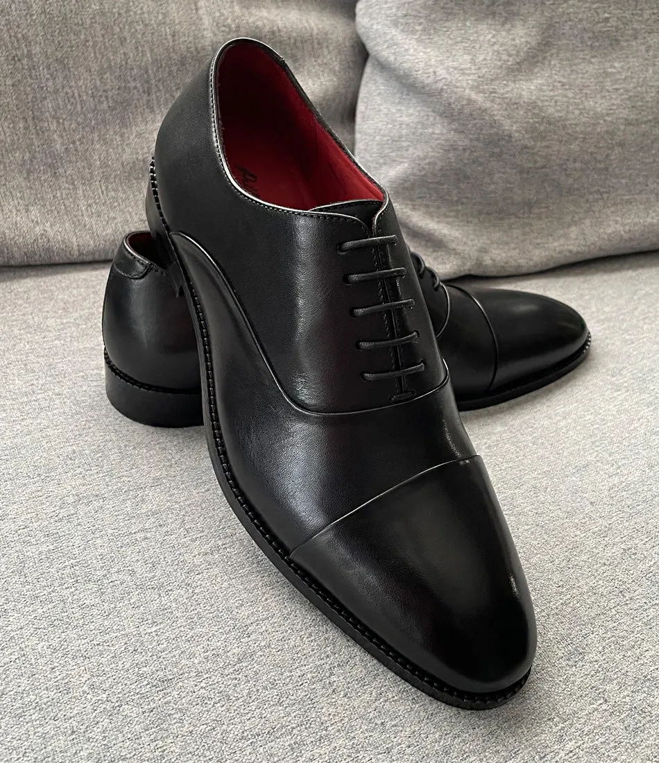 Classic Cap Toe Oxfords - Black