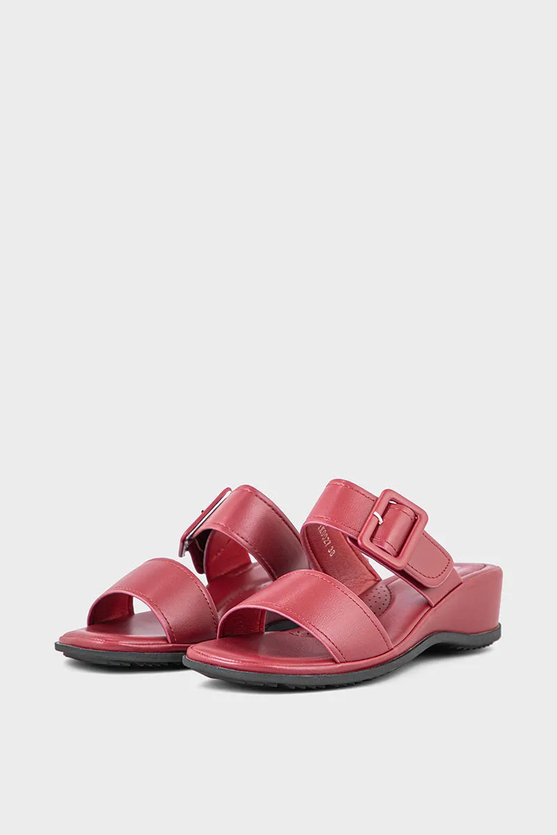 Comfort Slip On IK0027-Maroon