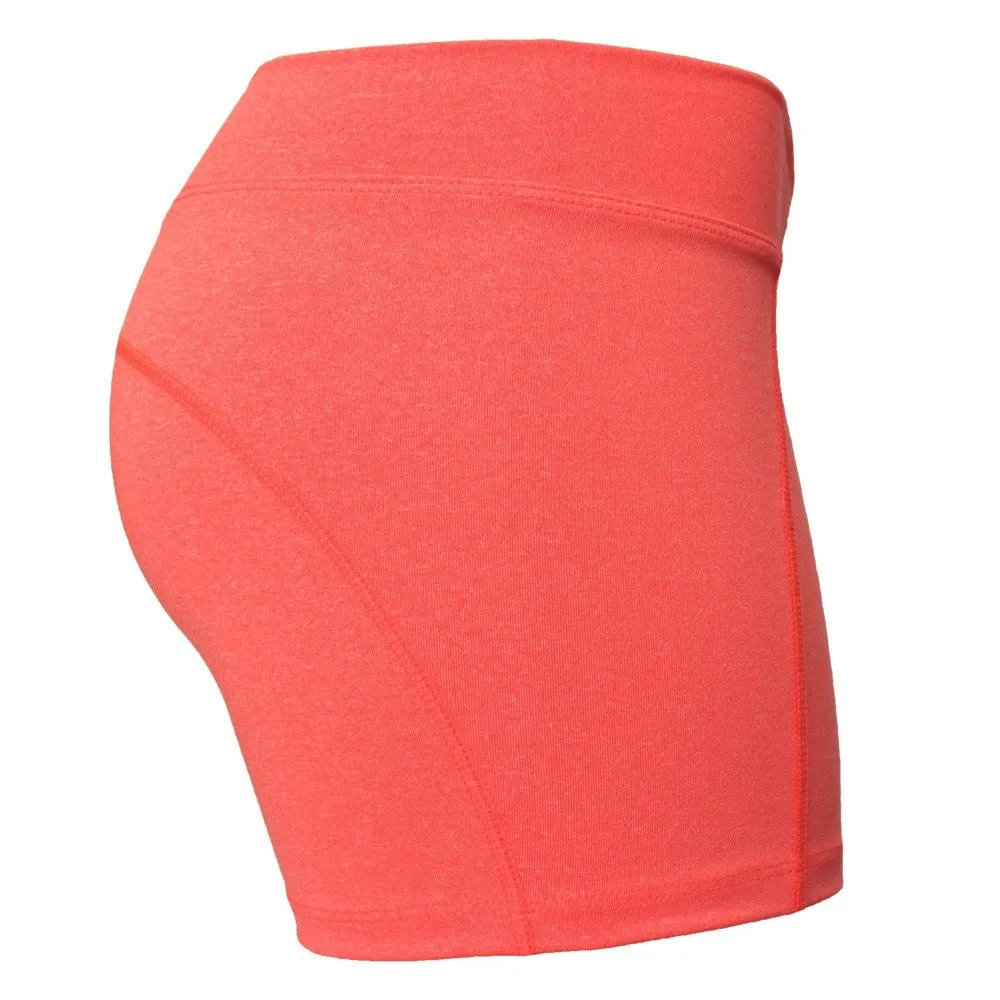 Cross Training Performance Micro Booty Short - Coral