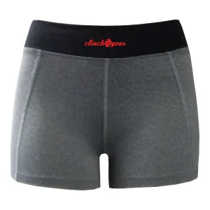 Cross Training Performance Micro Short - Crush - Heather Gray/Black/Red