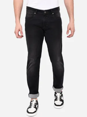 Greynis Black Solid Slim Fit Jeans | JadeBlue