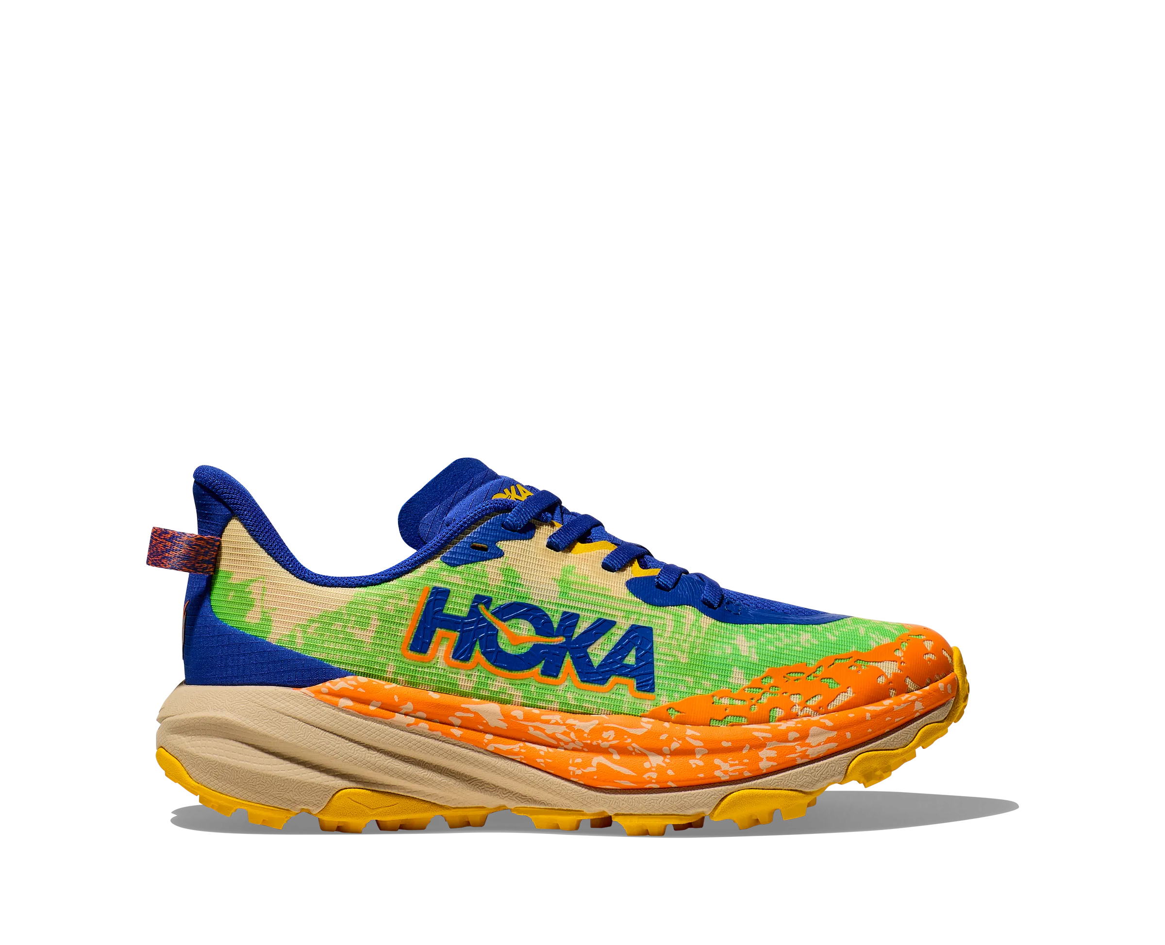 Hoka Kids Speedgoat 6 Trainer Ultra Marine/Electric Lime