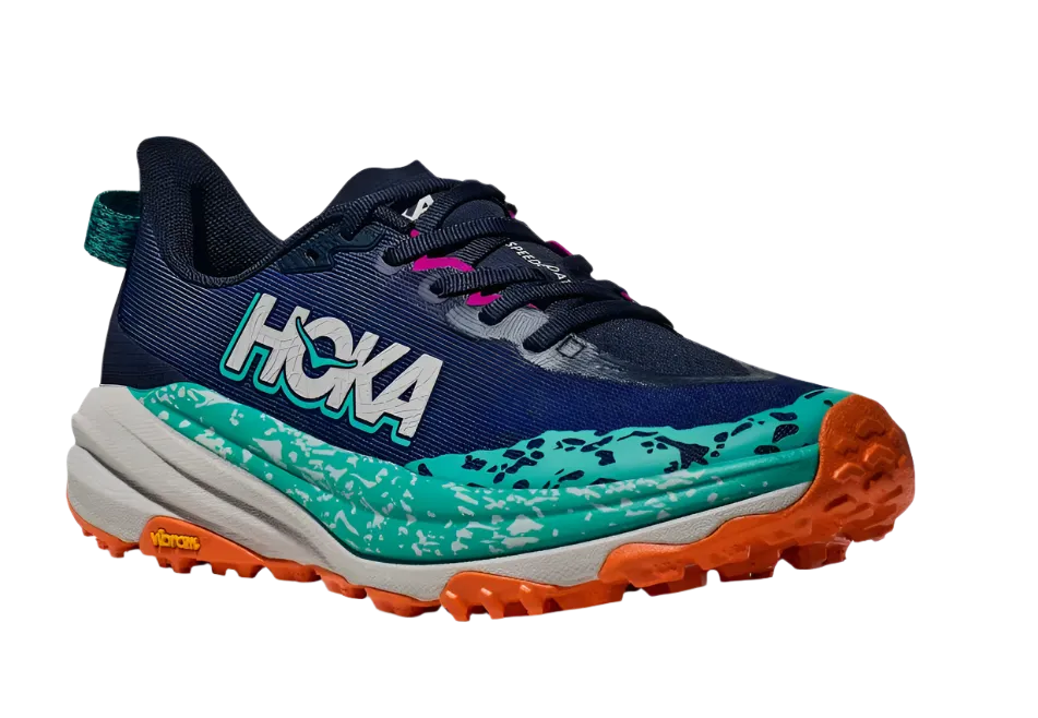 Hoka Womens Trainer Speedgoat 6 Varsity Navy/ Meteor