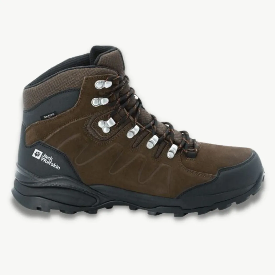 jack wolfskin Refugio Texapore Mid Men's Waterproof Hiking Shoes