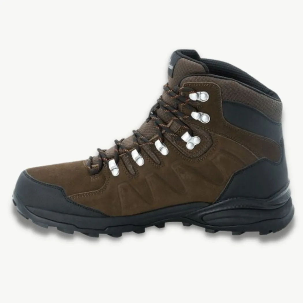 jack wolfskin Refugio Texapore Mid Men's Waterproof Hiking Shoes