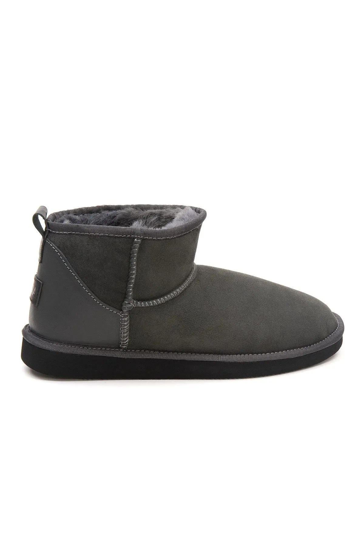 Last 2 Products Special Price - Sheepskin Women's Mini Boots 191137 Anthracite