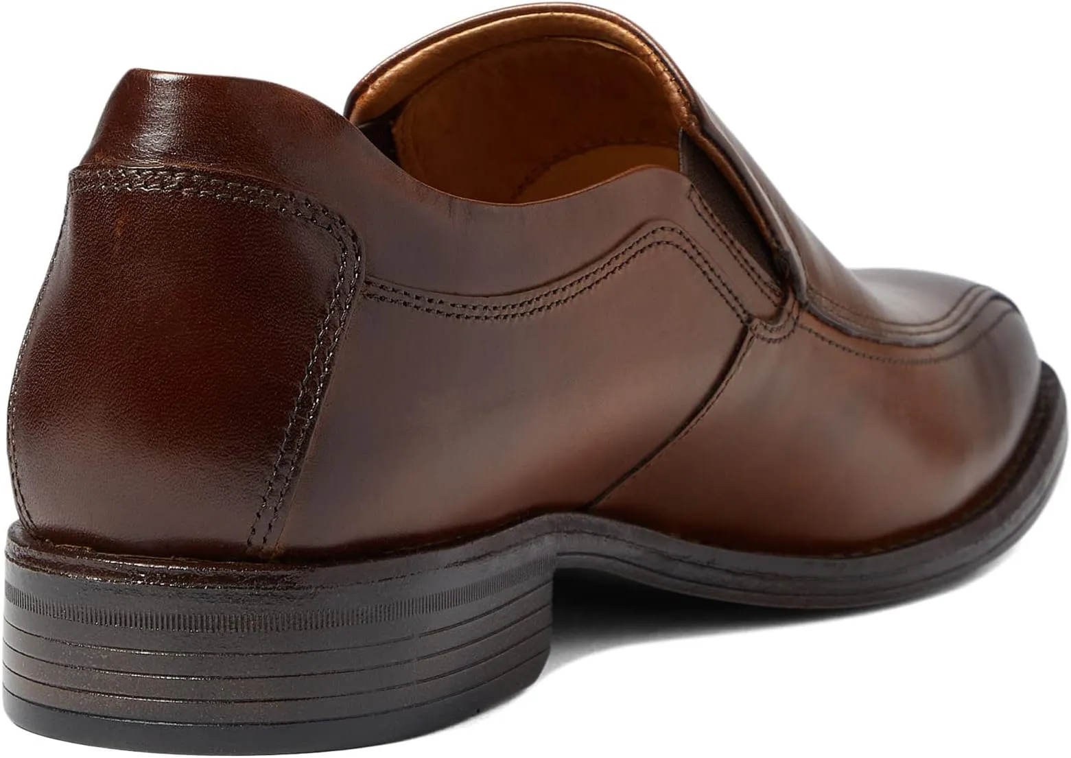 Lewis Venetian Johnston & Murphy Loafers in Tan Full Grain