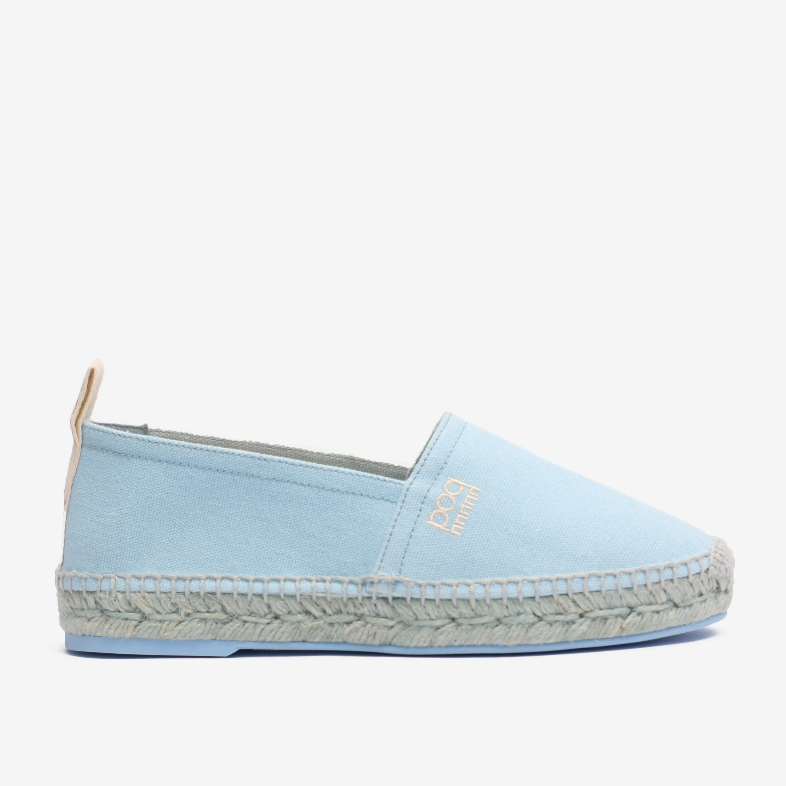 Luxury Espadrilles Women Lemán Sky Canva Blue