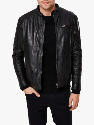 Majestic Black Jacket for Men