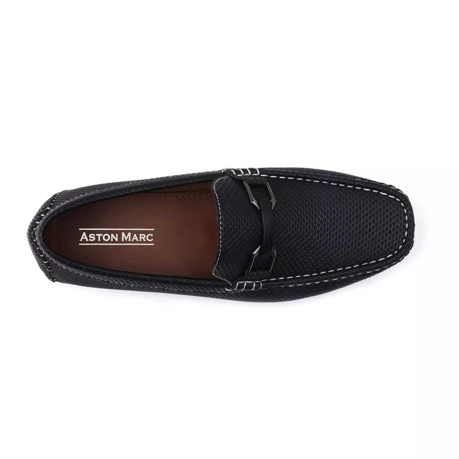 Men's Aston Marc Embossed Loafers