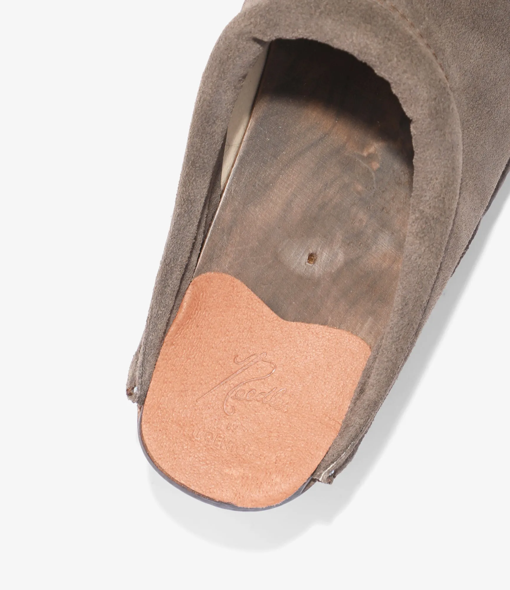 'Monet' Clog – Taupe Rough Out