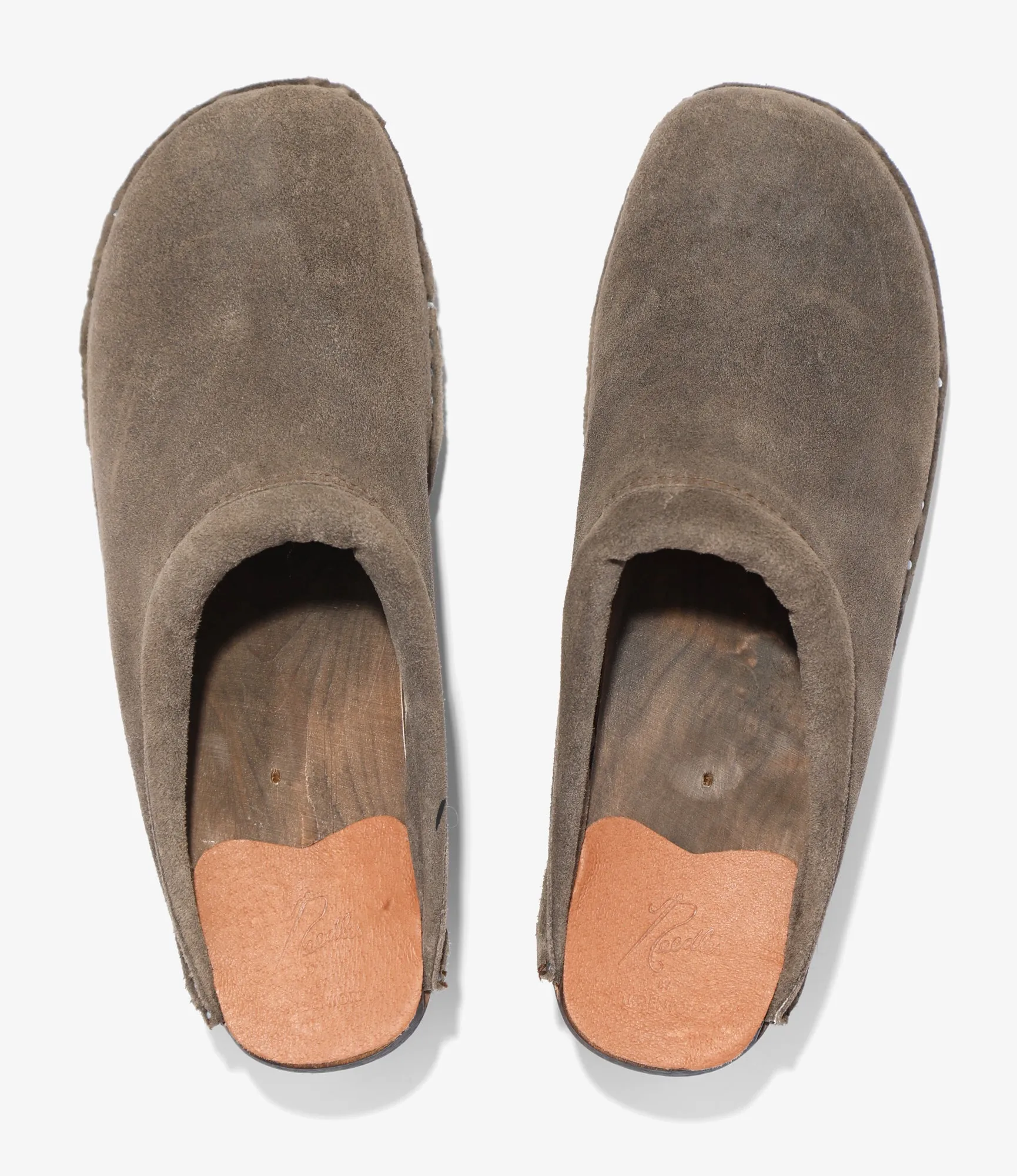 'Monet' Clog – Taupe Rough Out