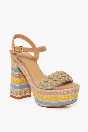 Multicolor Anne Heeled Sandals