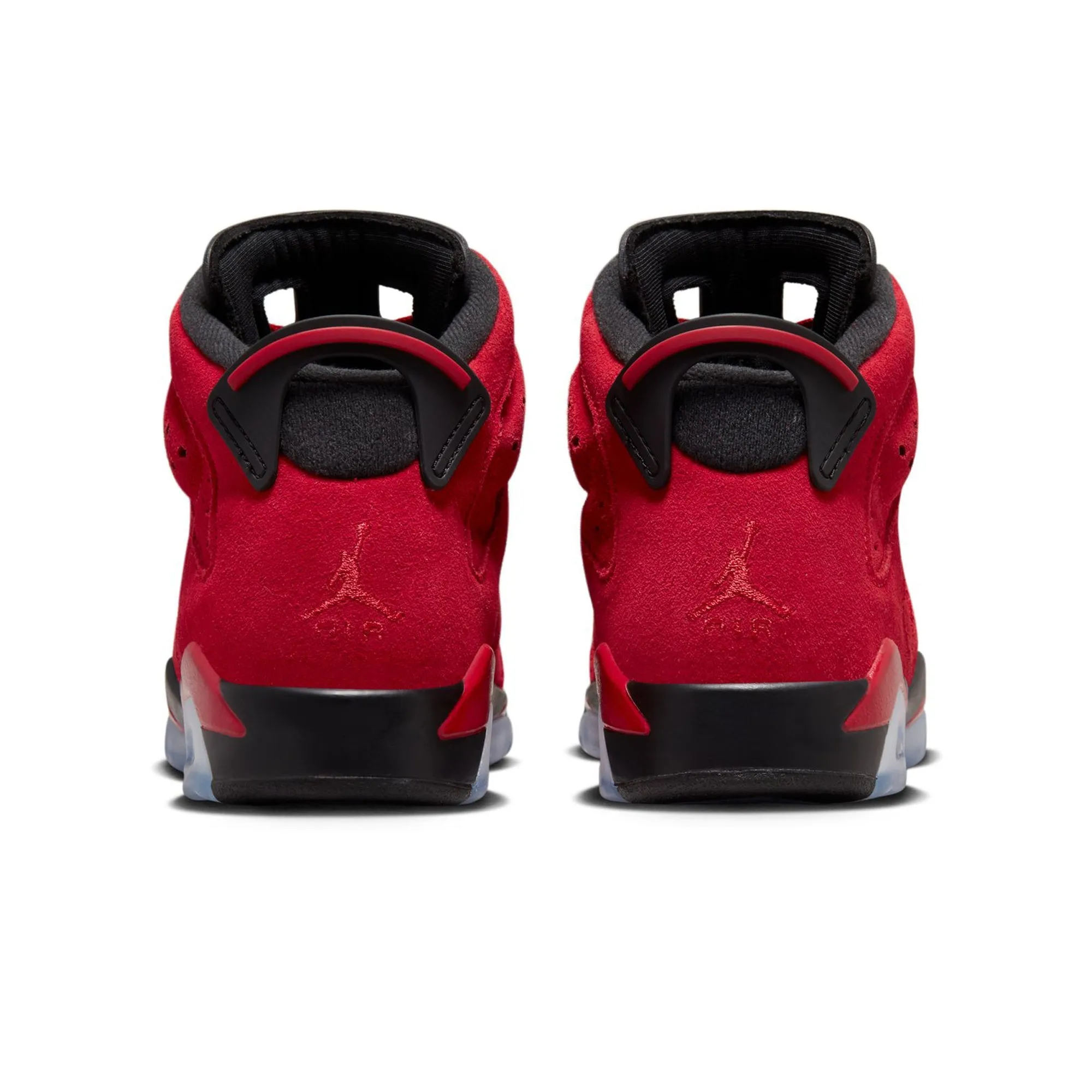 Nike Kids' Jordan 6 Retro Shoes - Varsity Red / Black