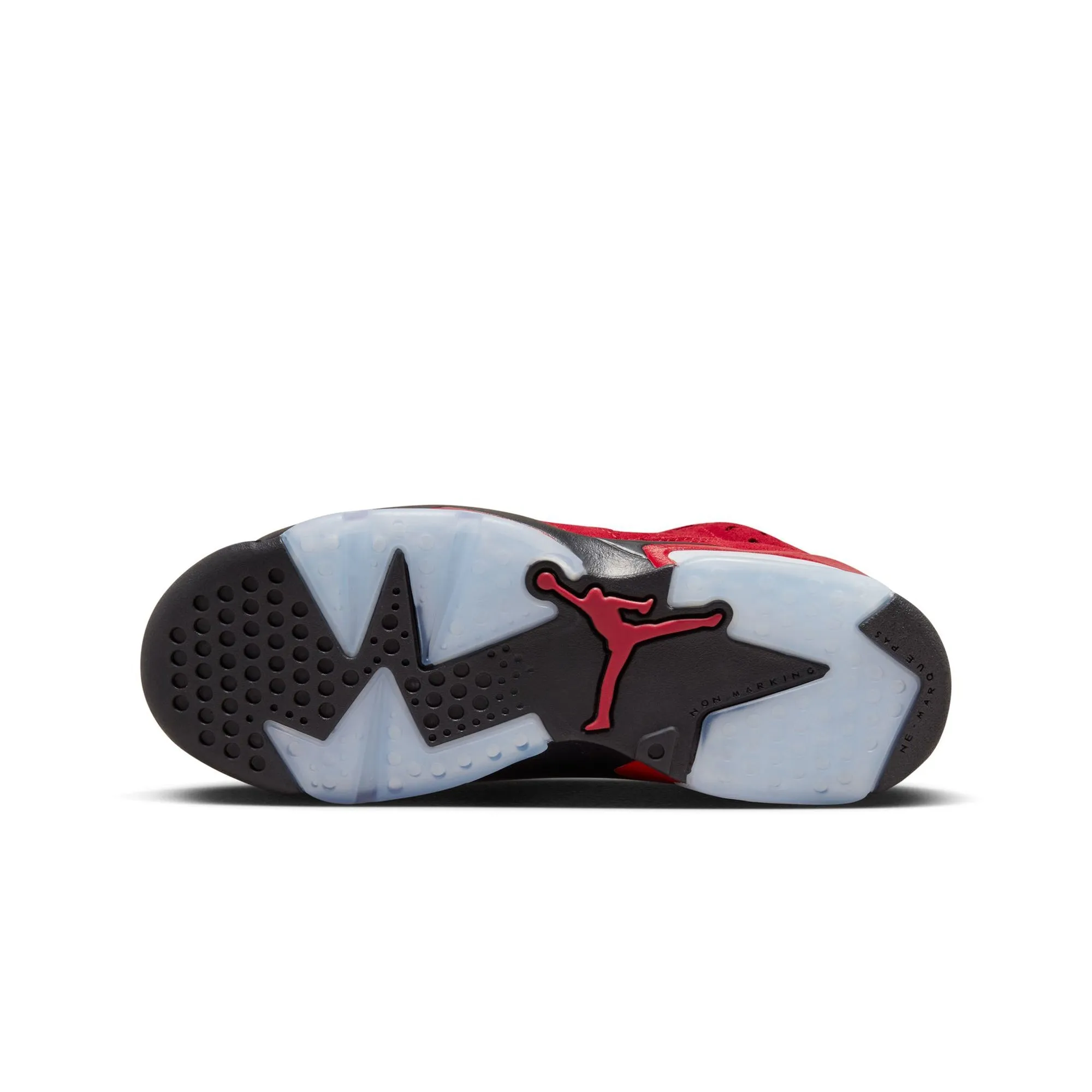 Nike Kids' Jordan 6 Retro Shoes - Varsity Red / Black