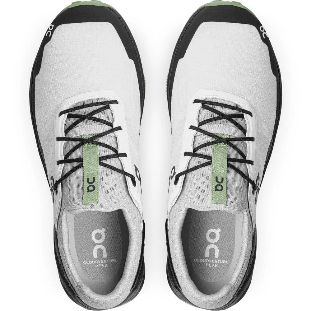 On Running Cloudventure Peak (Women's) - White/Leaf