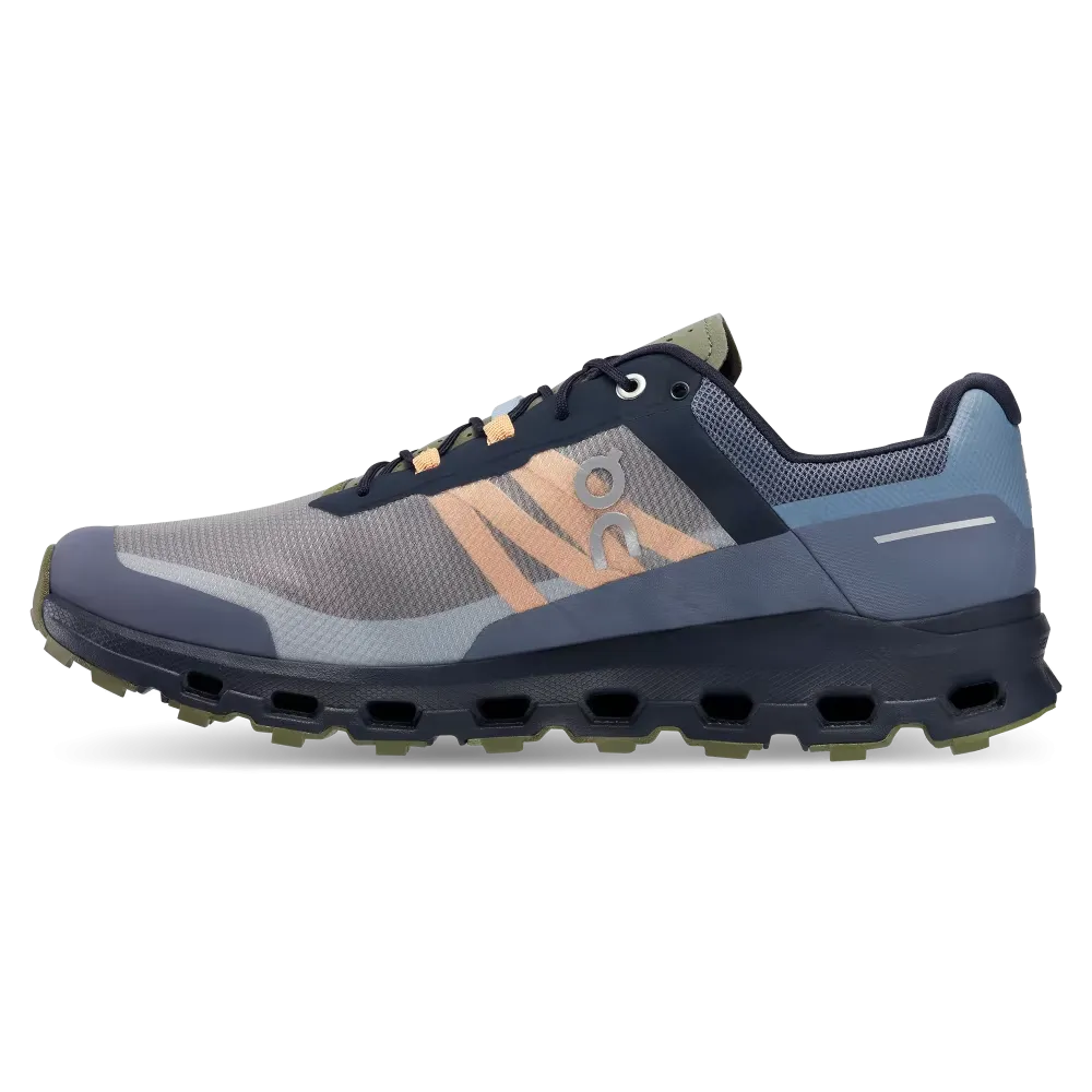 On Running Men's Cloudvista Shoes - Midnight / Olive