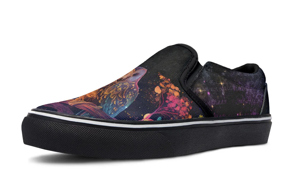 Owls Slip Ons