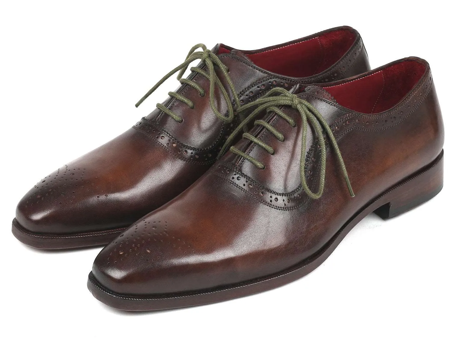 Paul Parkman Brown Medallion Oxfords