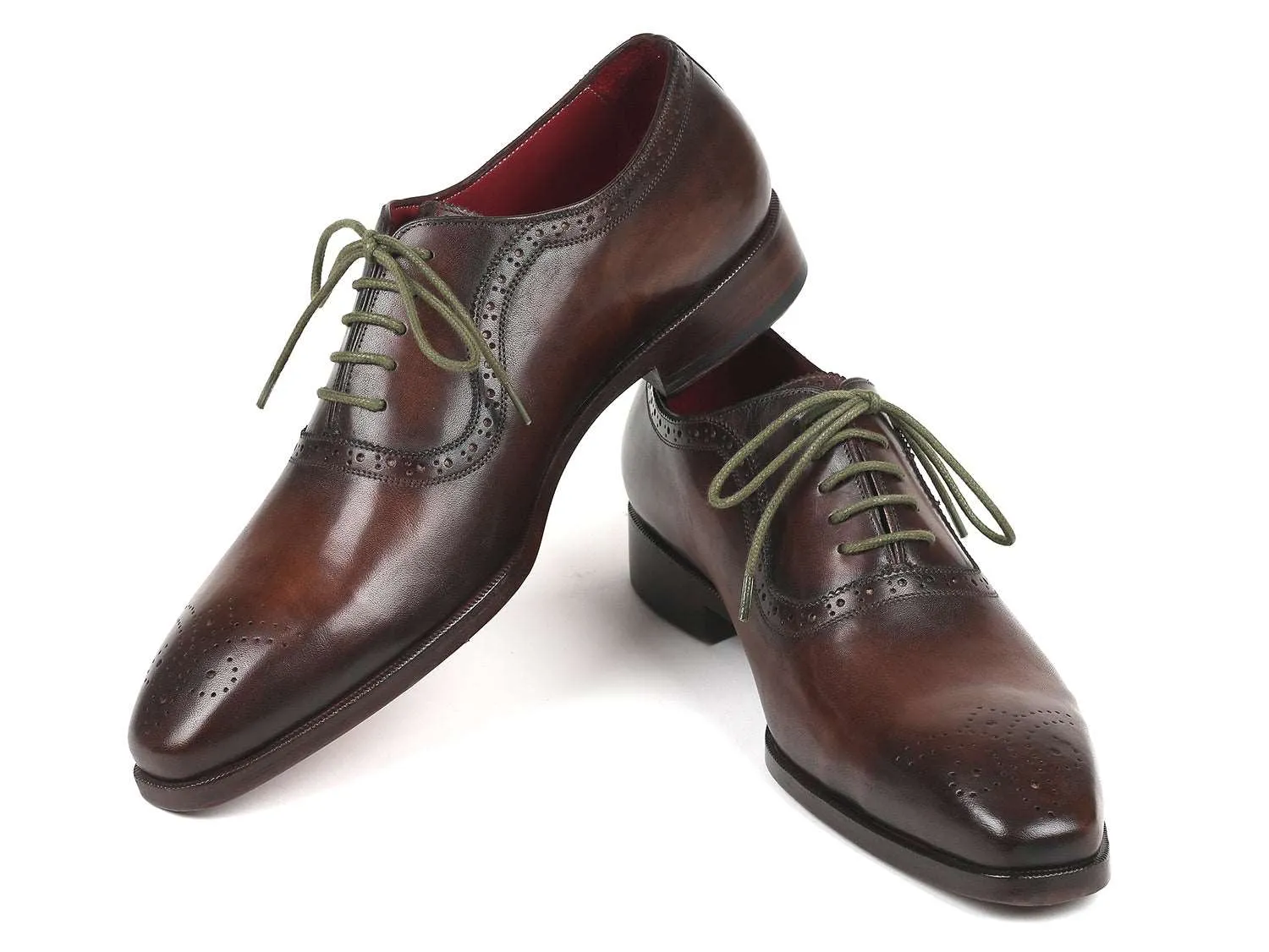 Paul Parkman Brown Medallion Oxfords