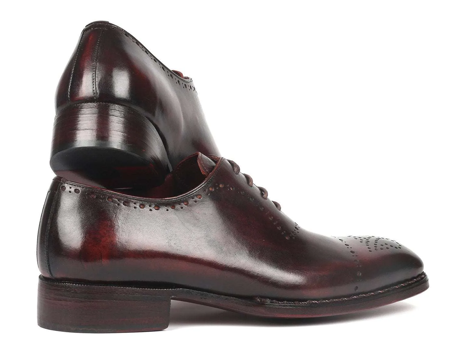 Paul Parkman Hand-Painted Leather Oxfords