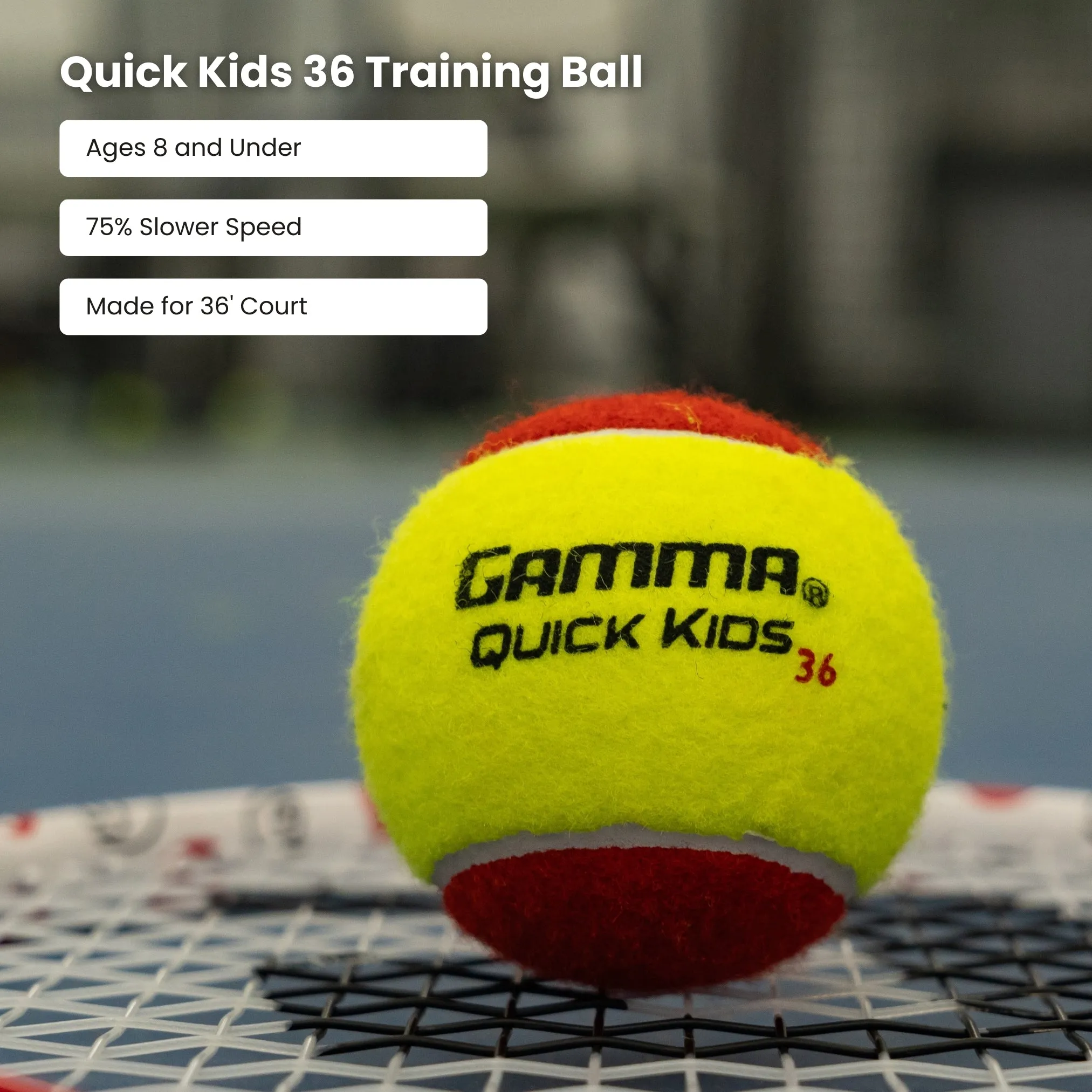 Quick Kids 36 Tennis Ball