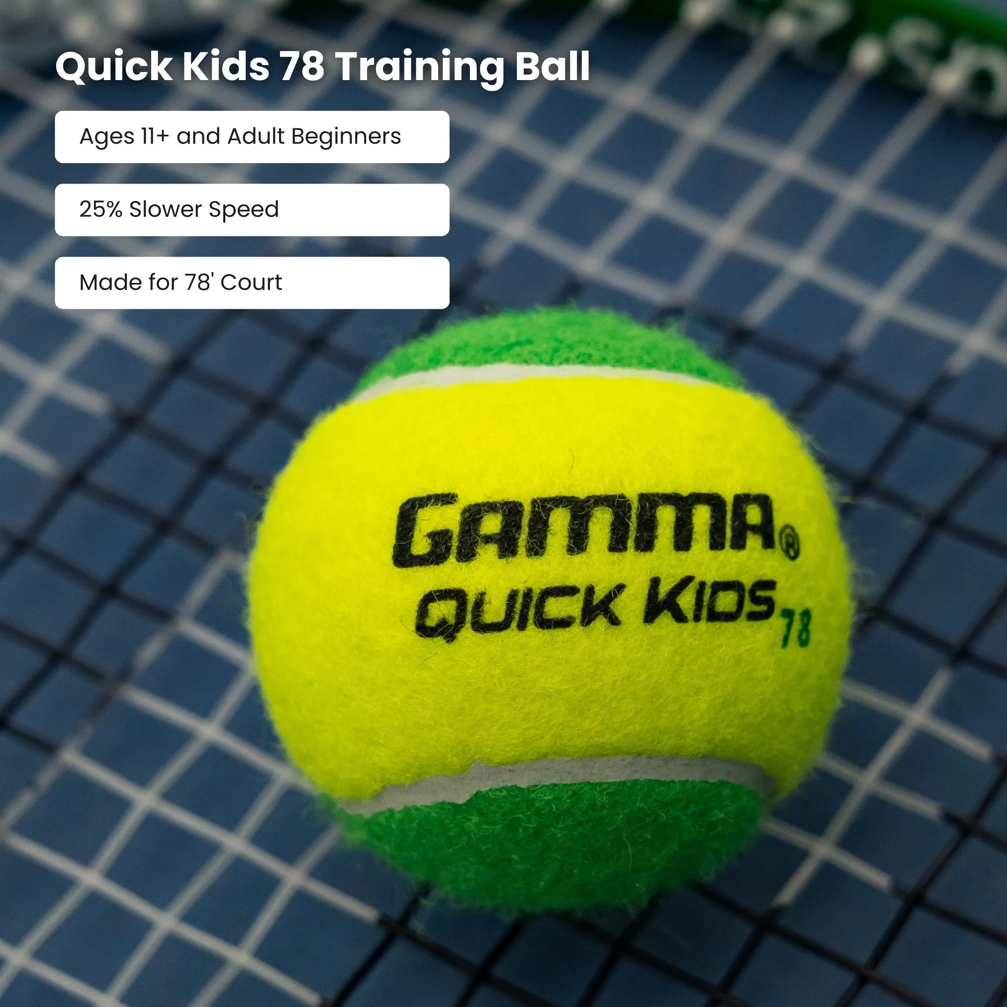 Quick Kids 78 Tennis Ball