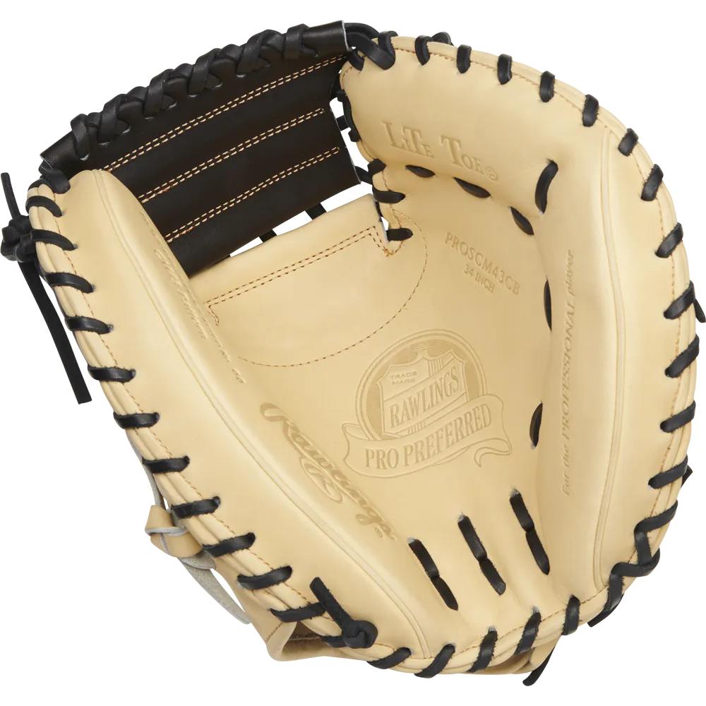 Rawlings Pro Preferred 34" Baseball Catcher's Mitt: PROSCM43CBS