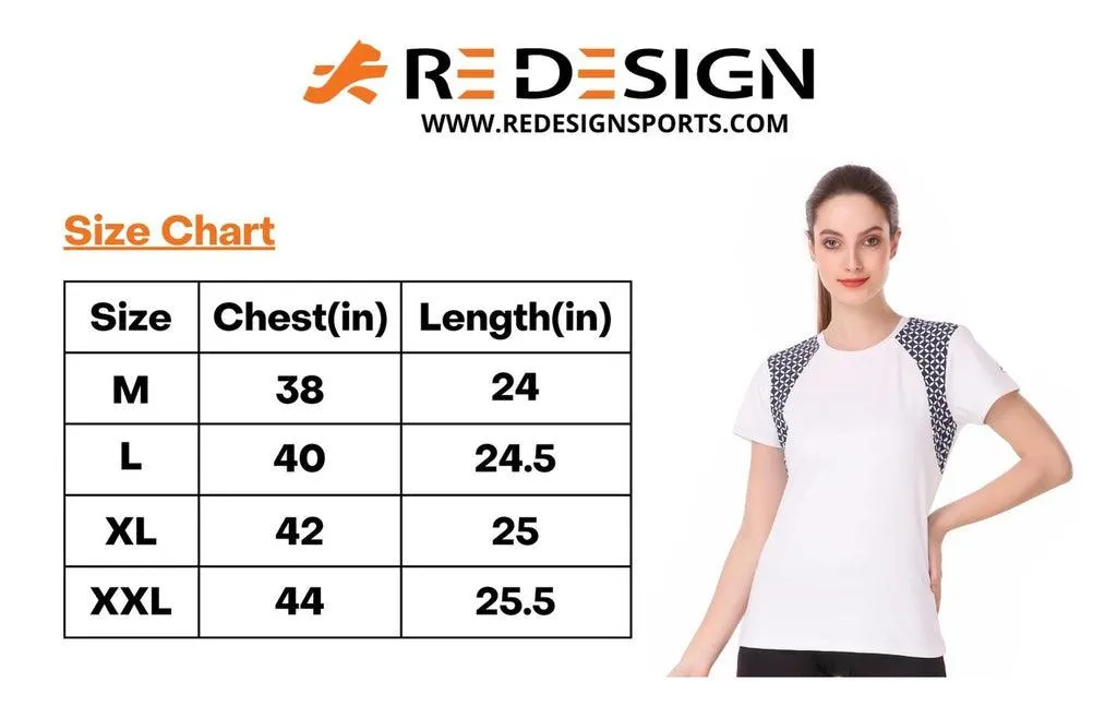 ReDesign Performance Raglan Print T-shirt | Women | KIBI Sports