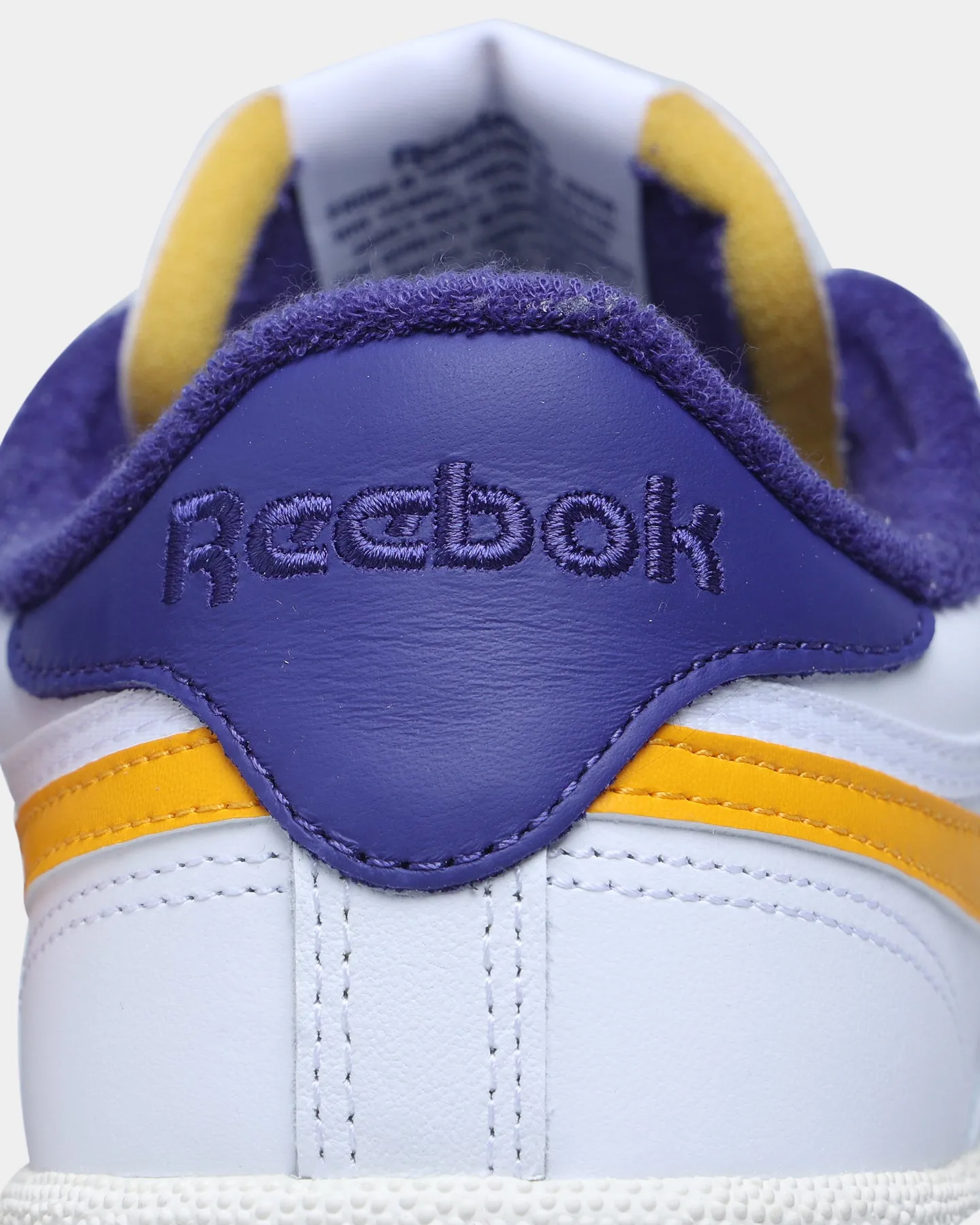 Reebok Club C Revenge White / Collegiate Gold / Bold Purple