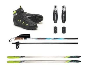 relaxed Adult 802 NNN Cross Country Ski Package, 157cm (skiers 90-120 lbs)