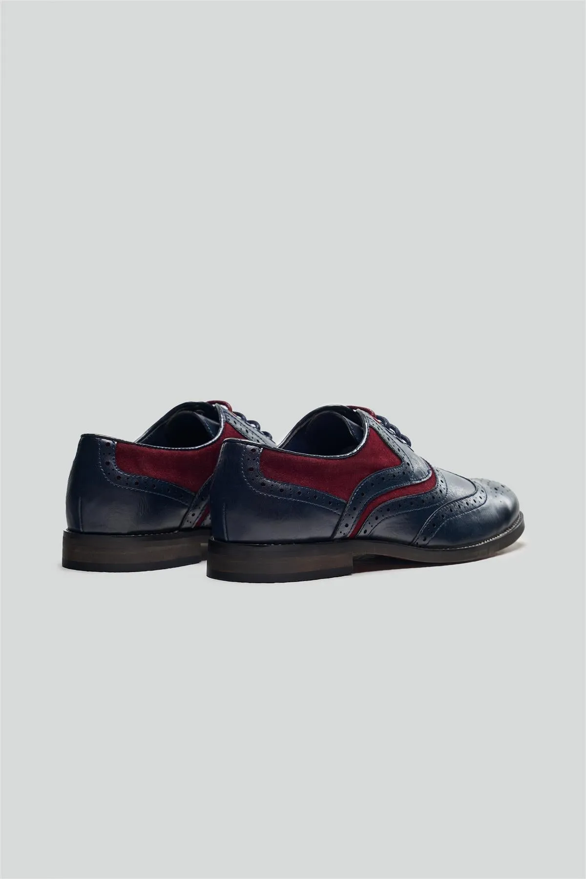 Russel Boys Navy/Red Shoes