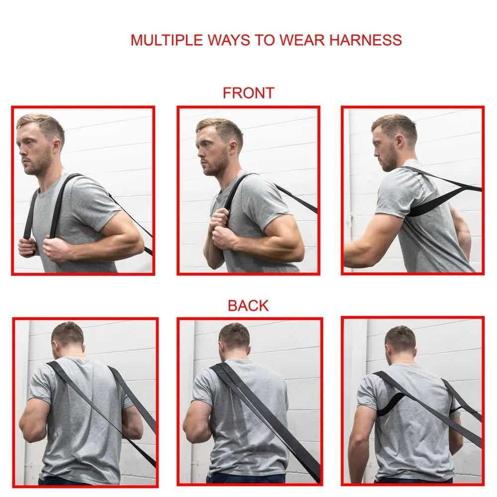 Snowshoe Sled Pull Drag w/ Shoulder Harness