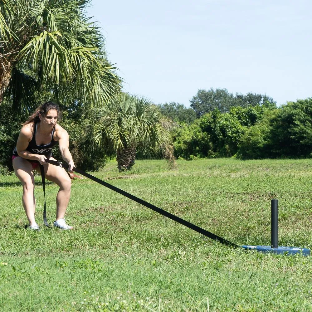 Snowshoe Sled Pull Drag w/ Shoulder Harness