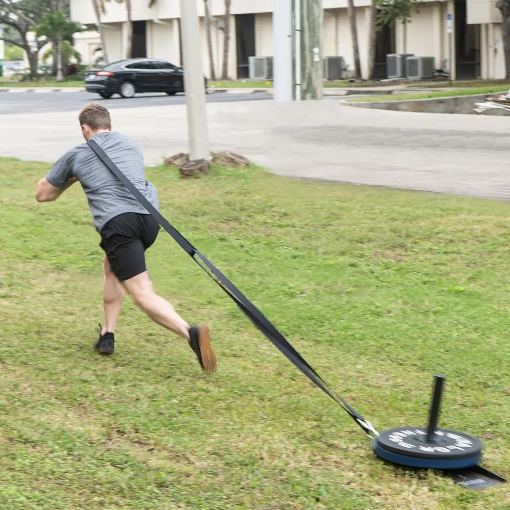 Snowshoe Sled Pull Drag w/ Shoulder Harness