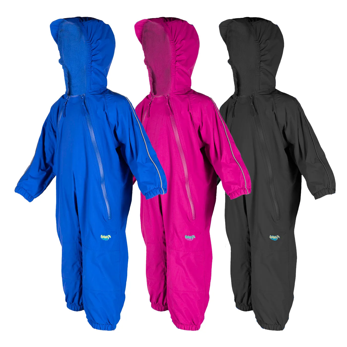 Splashy Fleece Lined Coverall Rain Snow and Mud Suit