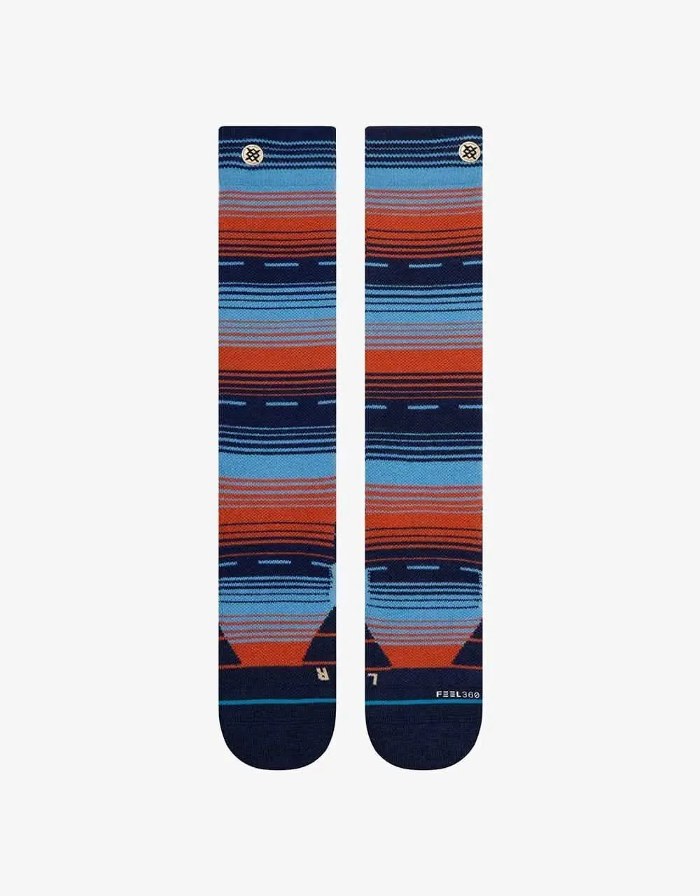 Stance Rigley FEEL360® w/INFIKNIT® Snowboard Socks - Blue