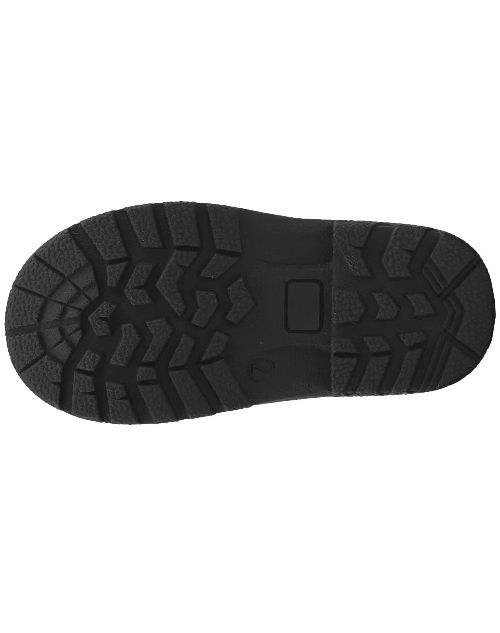 Stealth Black Velcro Snow Boots