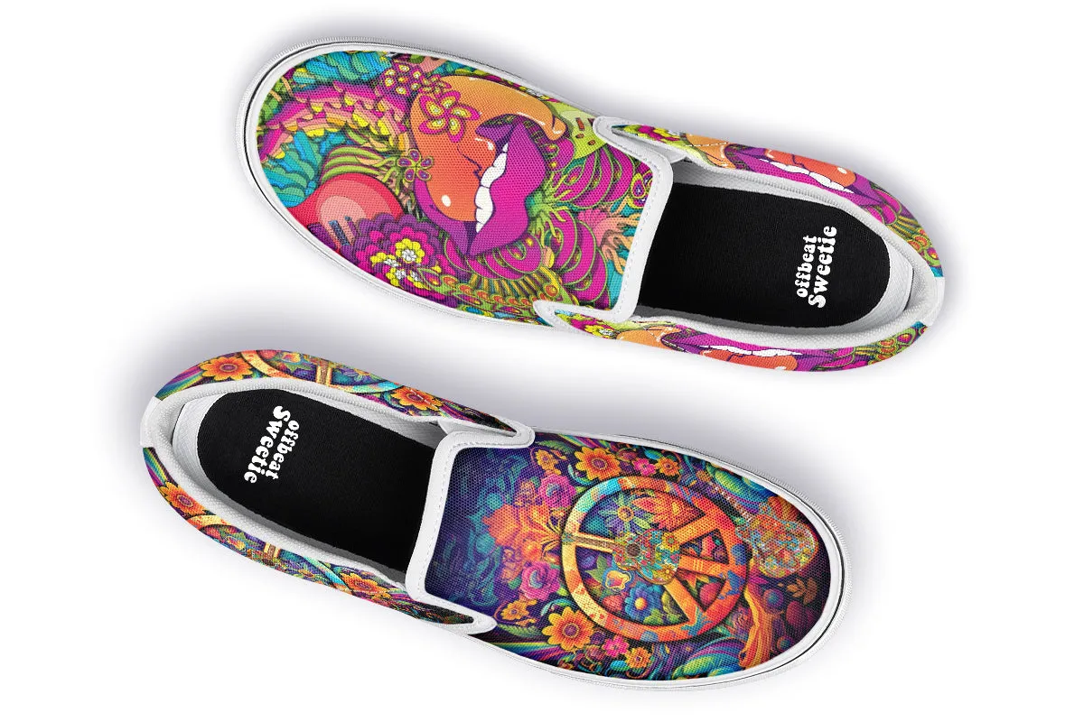 Summer Of Love Slip Ons