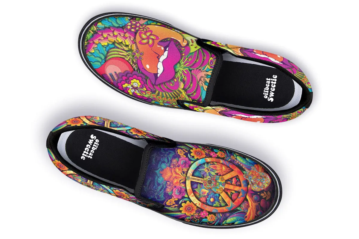 Summer Of Love Slip Ons