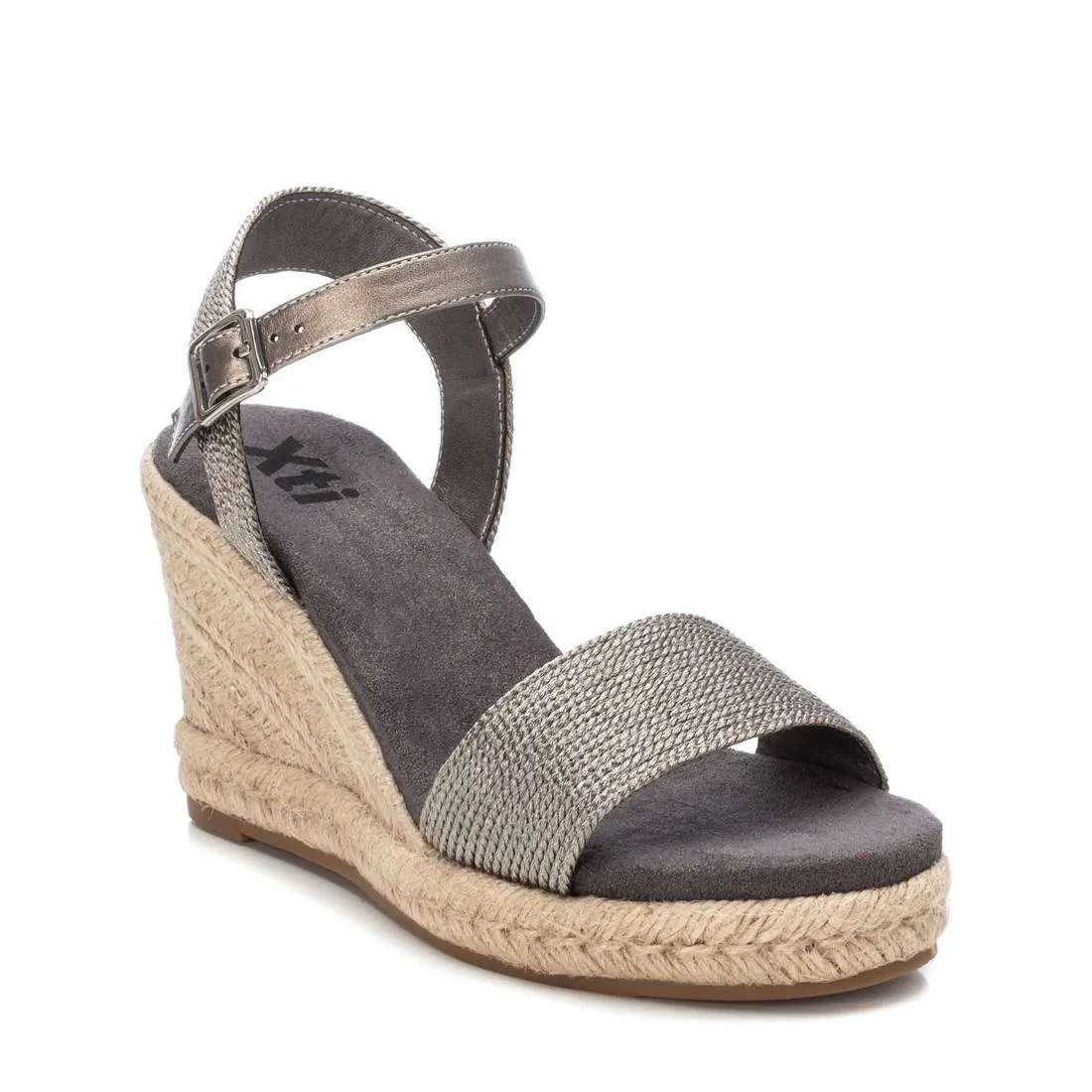 Venecia Silver Espadrilles