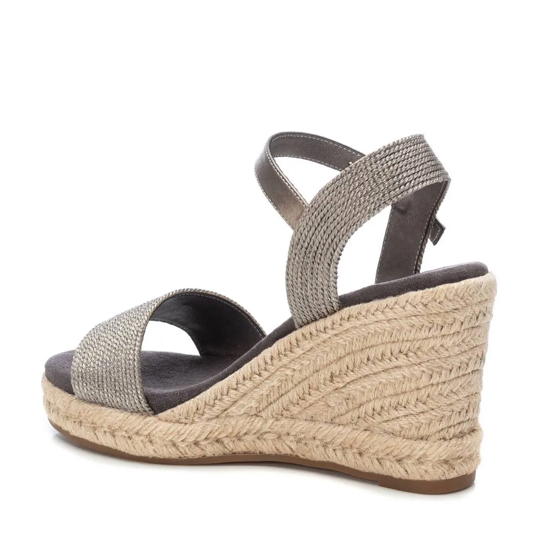 Venecia Silver Espadrilles