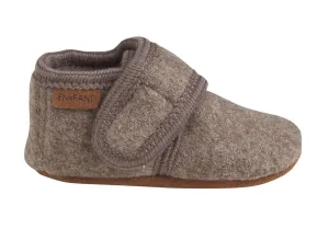 Wool Moccasins Winter Booties |walnut